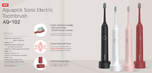 AQ – 102 Sonic Electric Toothbrush