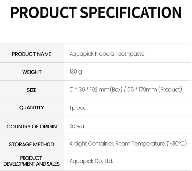 AQ-32 Toothpaste (Propolis) - 130 gr.